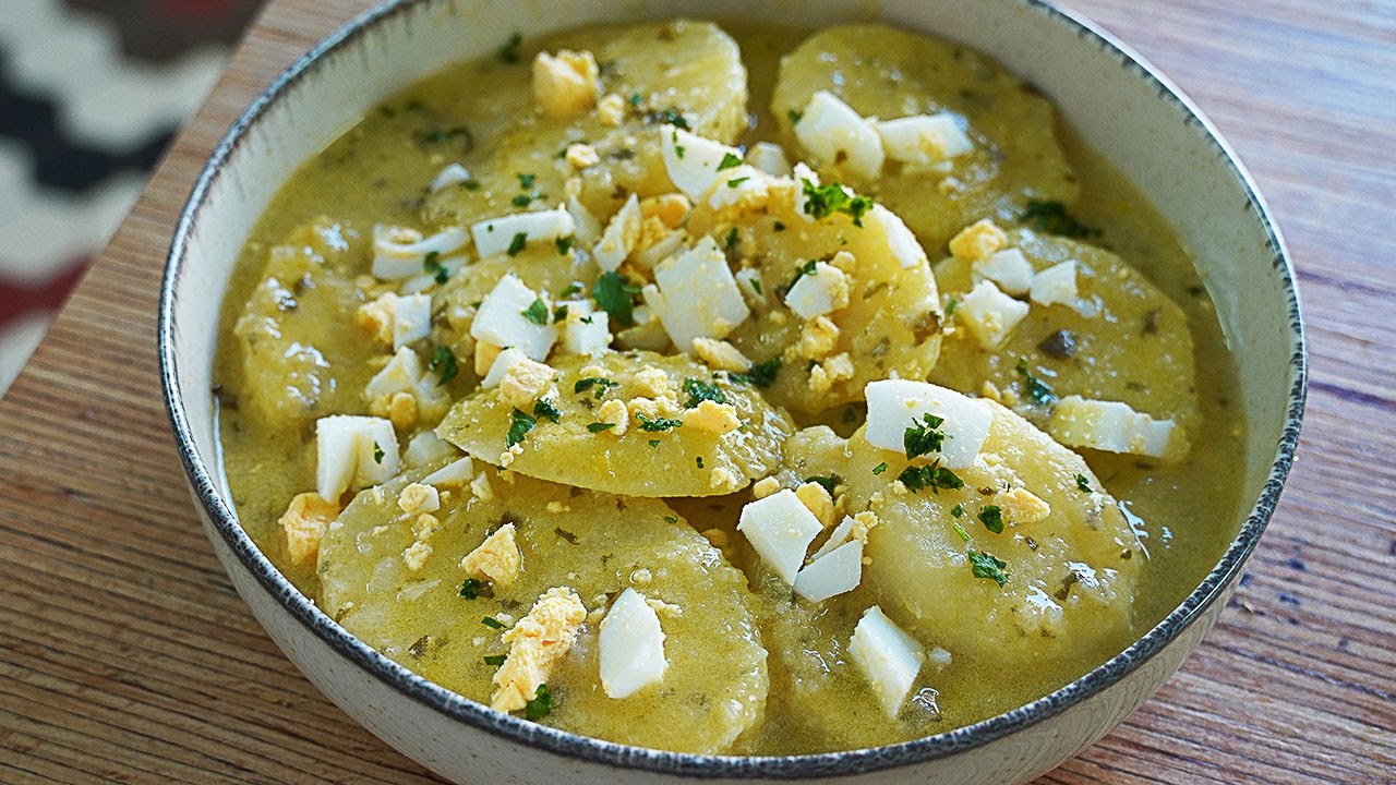 PATATAS EN SALSA VERDE ¡MUY! RICO, SUPER RÁPIDO Y DELICIOSO