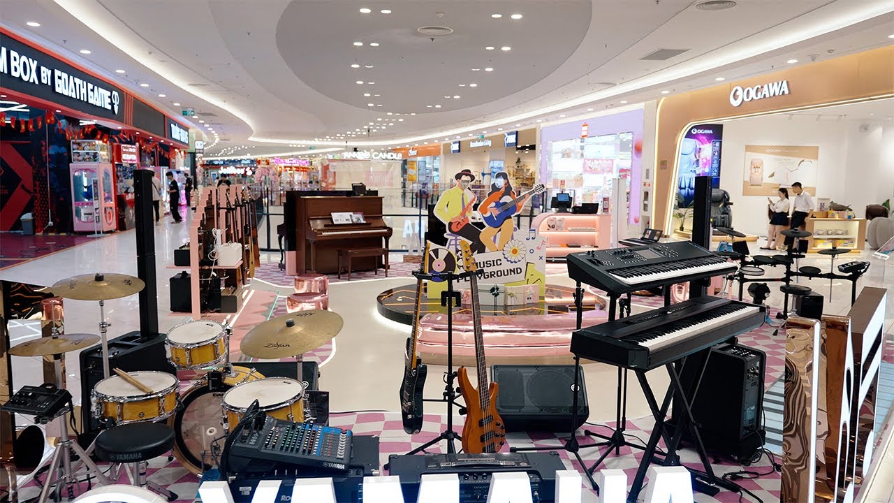 Yamaha Music Vietnam | Khám phá Yamaha Music Playground tại Aeon Mall Hà Đông