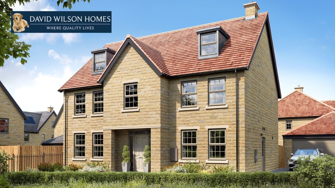 BEAUTIFUL 😍 NEW DAVID WILSON HOMES! INSIDE A 6Bed AND 4Bed New House The Lichfield & Glenbervie