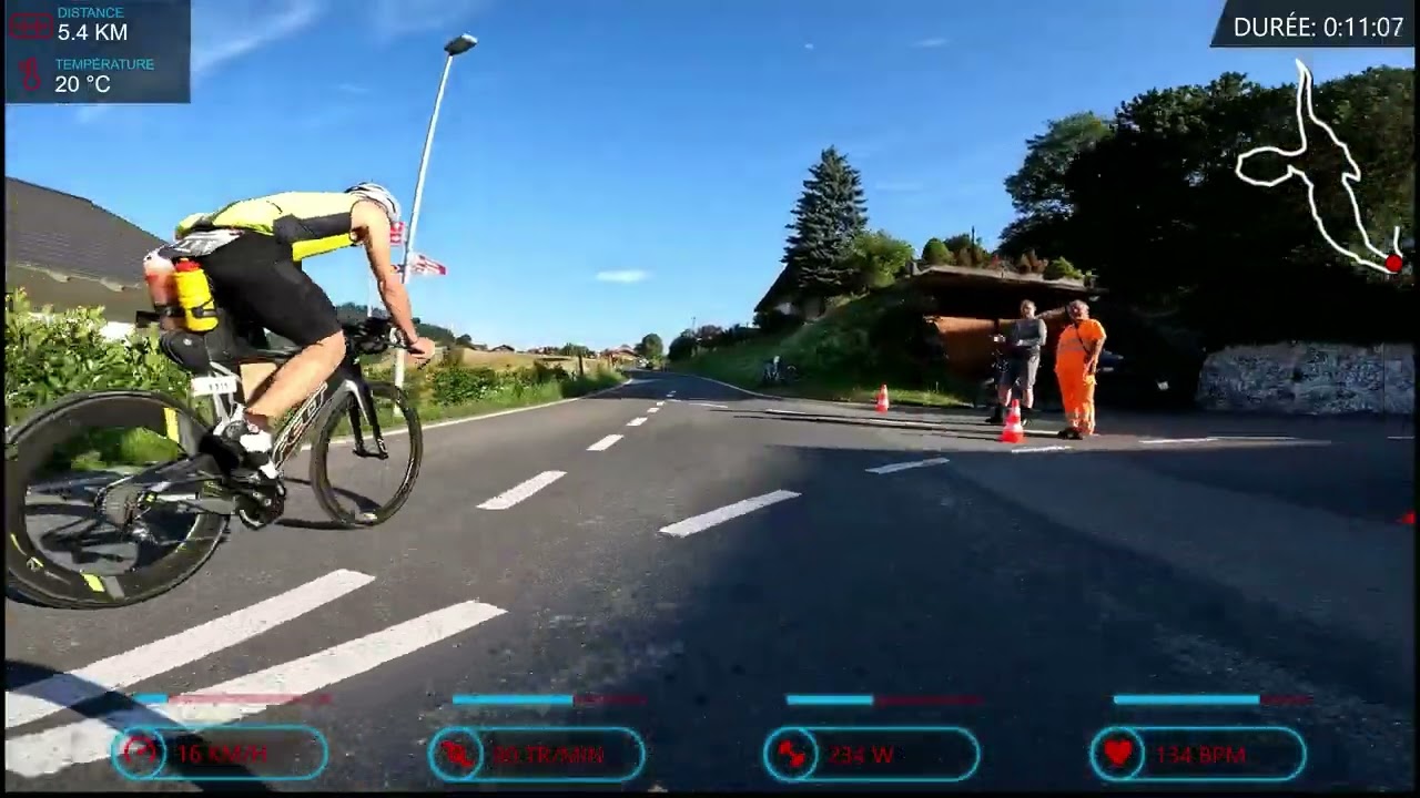 First IRONMAN Thun SUB10 - Bike Course Part 1