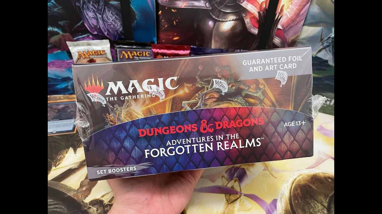Adventures in the Forgotten Realms Set Booster Box! | WE WANT TIAMAT | MTG AFR Unboxing |