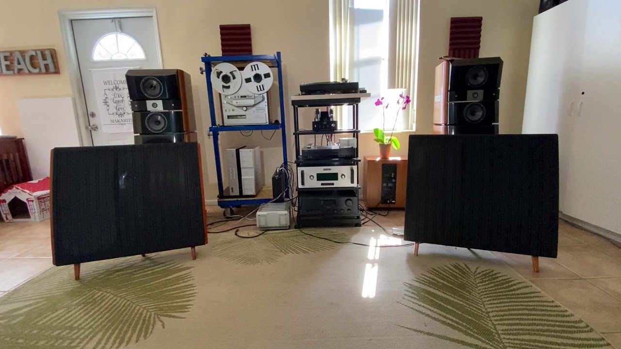 QUAD ESL 57 Speaker Demo