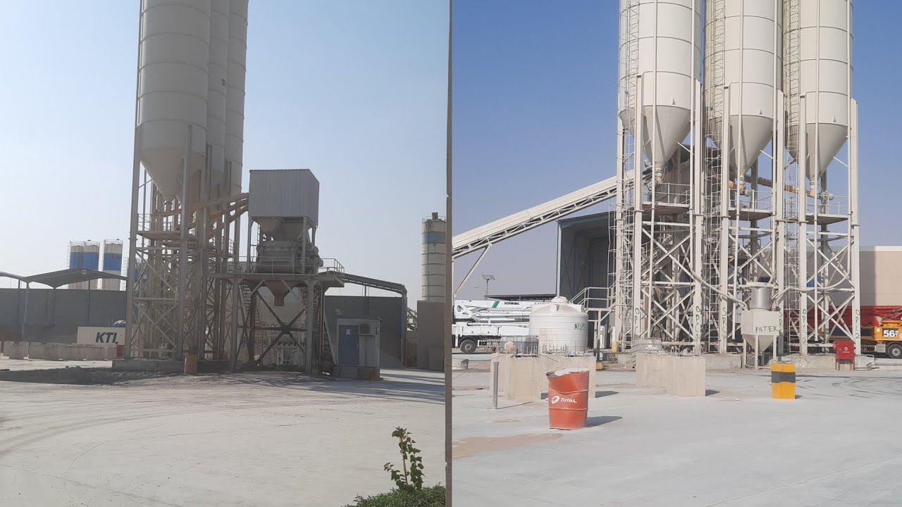 Ready mix concrete batching plant Saudi arabiya riyadh RMC batching plant