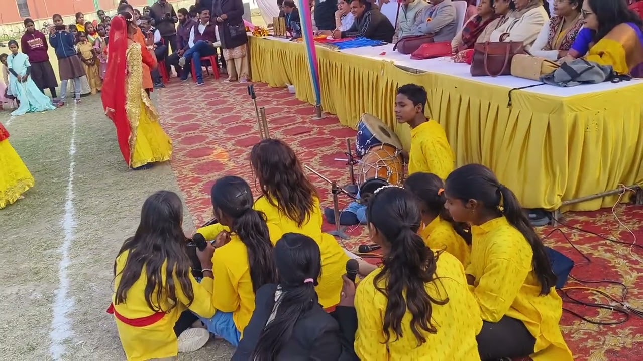 लोकगीत, ब्लॉक खेल प्रतियोगिता मसौधा 
