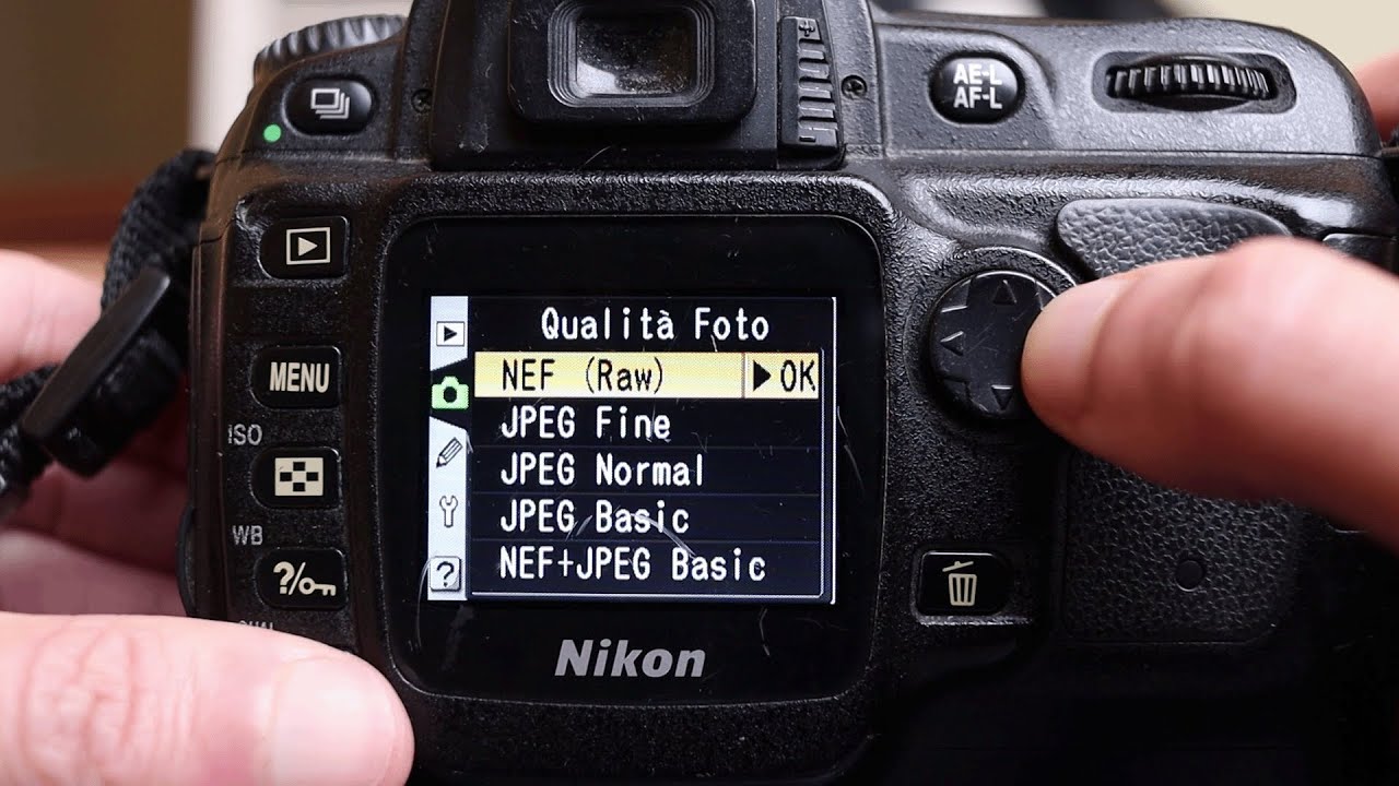 Nikon D50 Menu e Mie Impostazioni Preferite