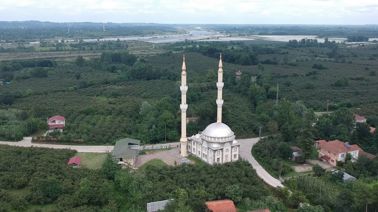 Samsun Ordu köyü havadan çekim.