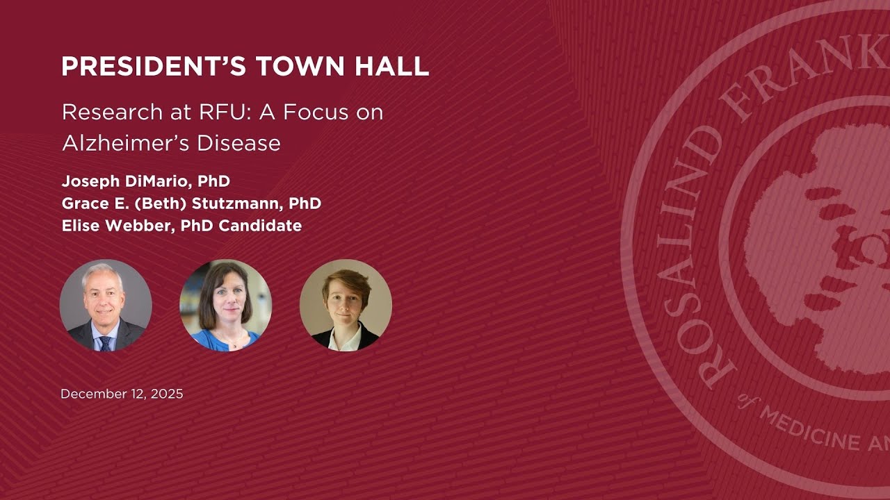 December 12, 2025 President's Town Hall