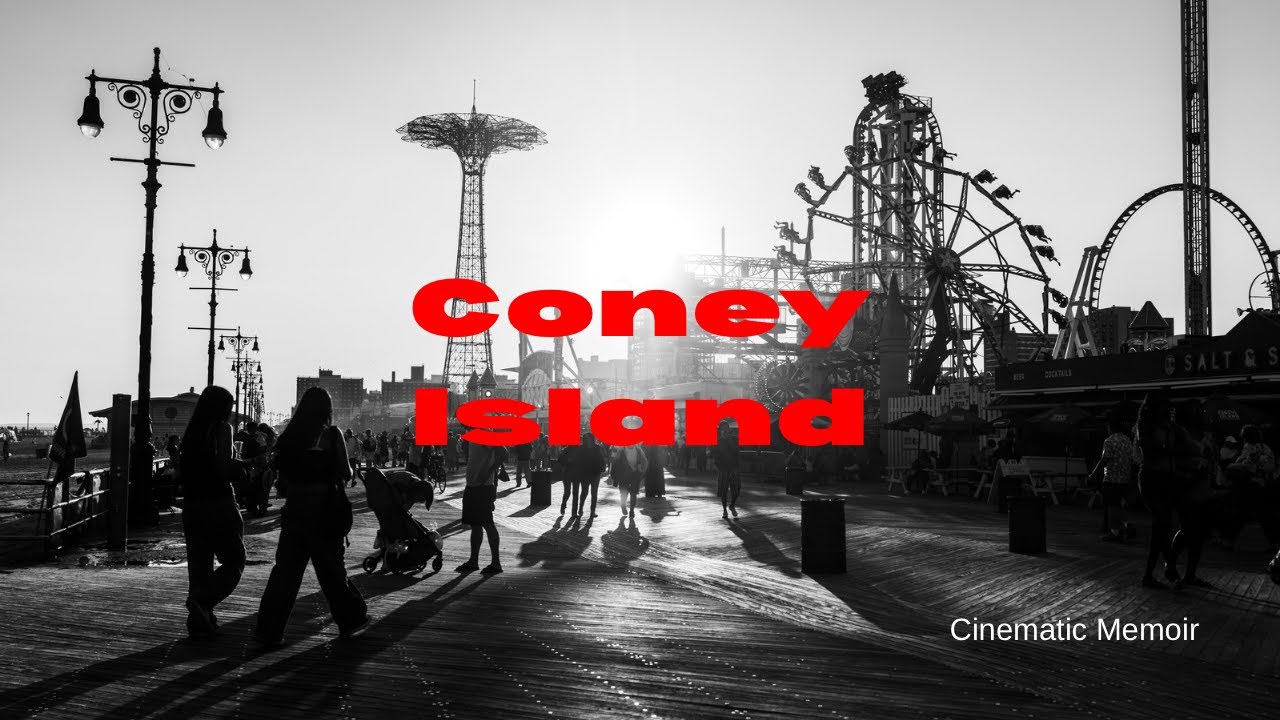 Coney Island Cinematic Memoir | Street Photography | Sony a7IV
