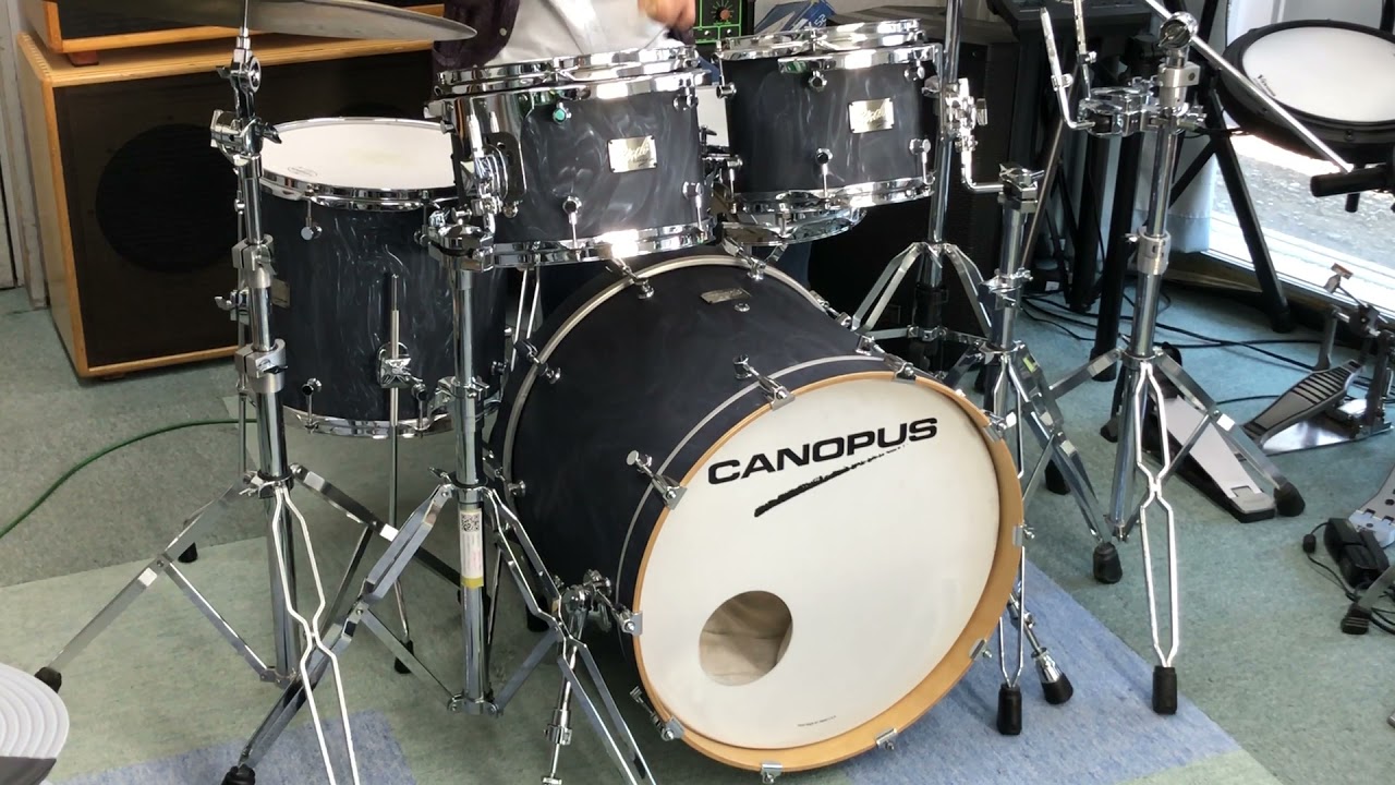 CANOPUS Birch Studio Kit Plus (20BD，10・12TT，14FT) カバリングフィニッシュ