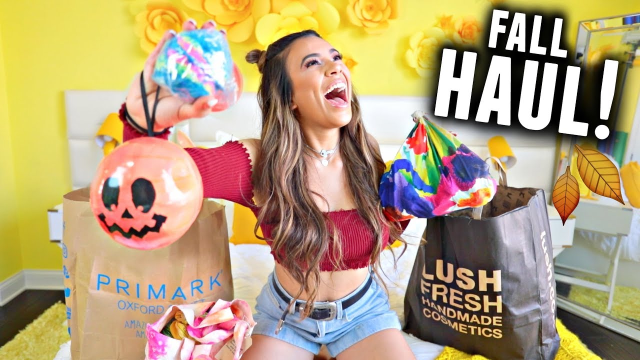 FALL HAUL 2017, Y'ALL! Lush, Primark, Halloween, Wigs, and More!🍂🎃