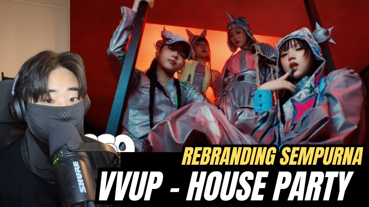Perhatian: super nagih! VVUP - House Party | Korean Reaction