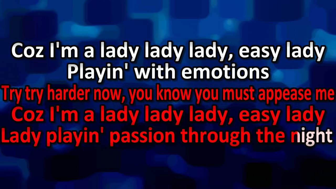 Karaoke Easy Lady Ivana Spagna