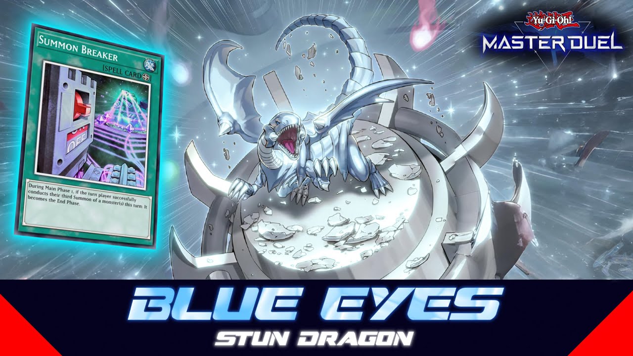 BLUE EYES - IS A STUN DECK⁉️ [Yu-Gi-Oh! Master Duel]