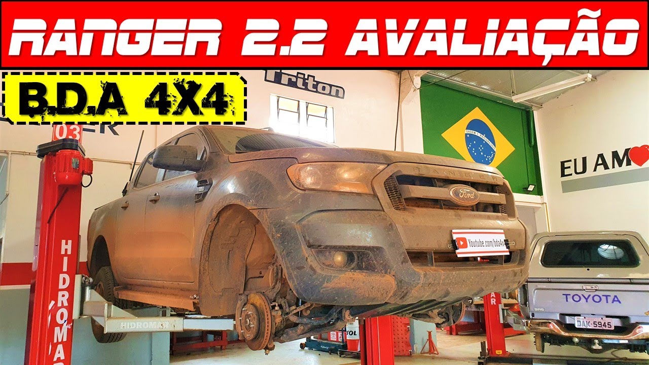 EP. 573 //Ford RANDER 2.2 2019 Serviço SUSPENSÃO e  AVALIAÇÃO! Ranger 2,2 é boa? Amortecedor Quebra!