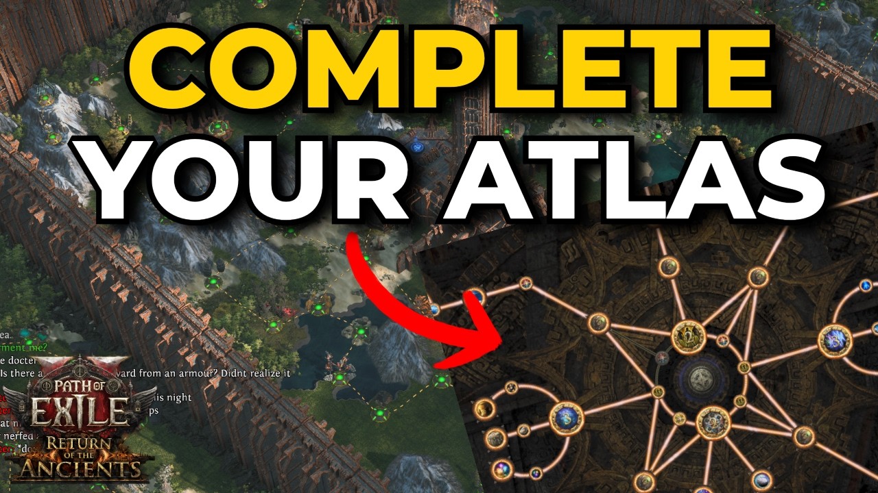 Full Endgame Atlas Guide Path Of Exile 2 0.5.0