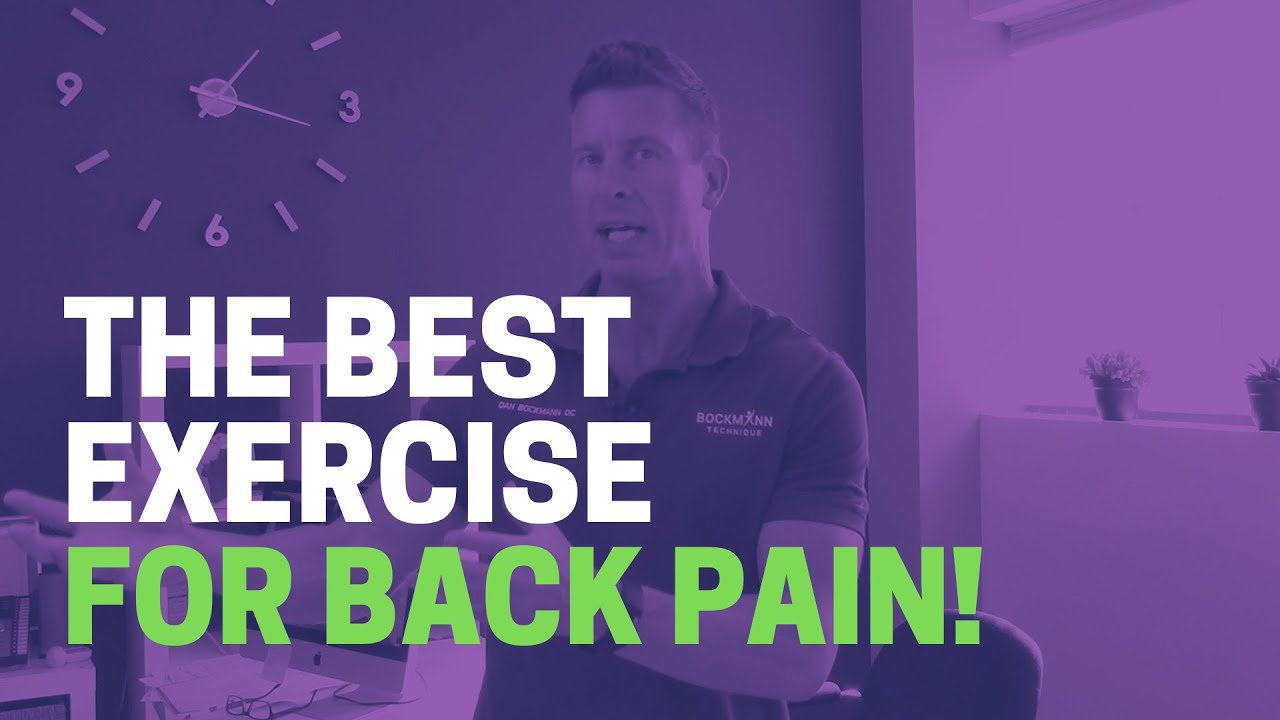 Best exercise for back pain? | Bockmann Technique