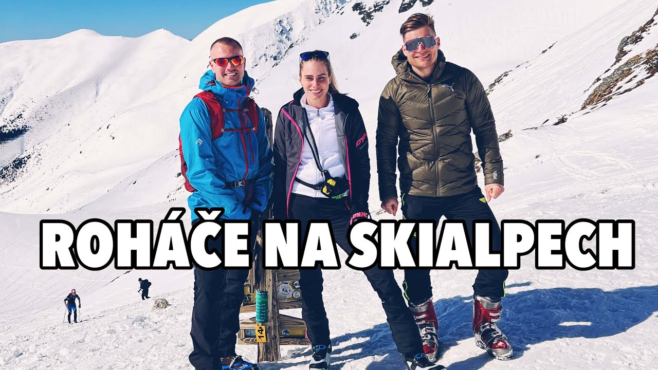 Roháče na skialpech - Žiarské sedlo a Hrubá kopa