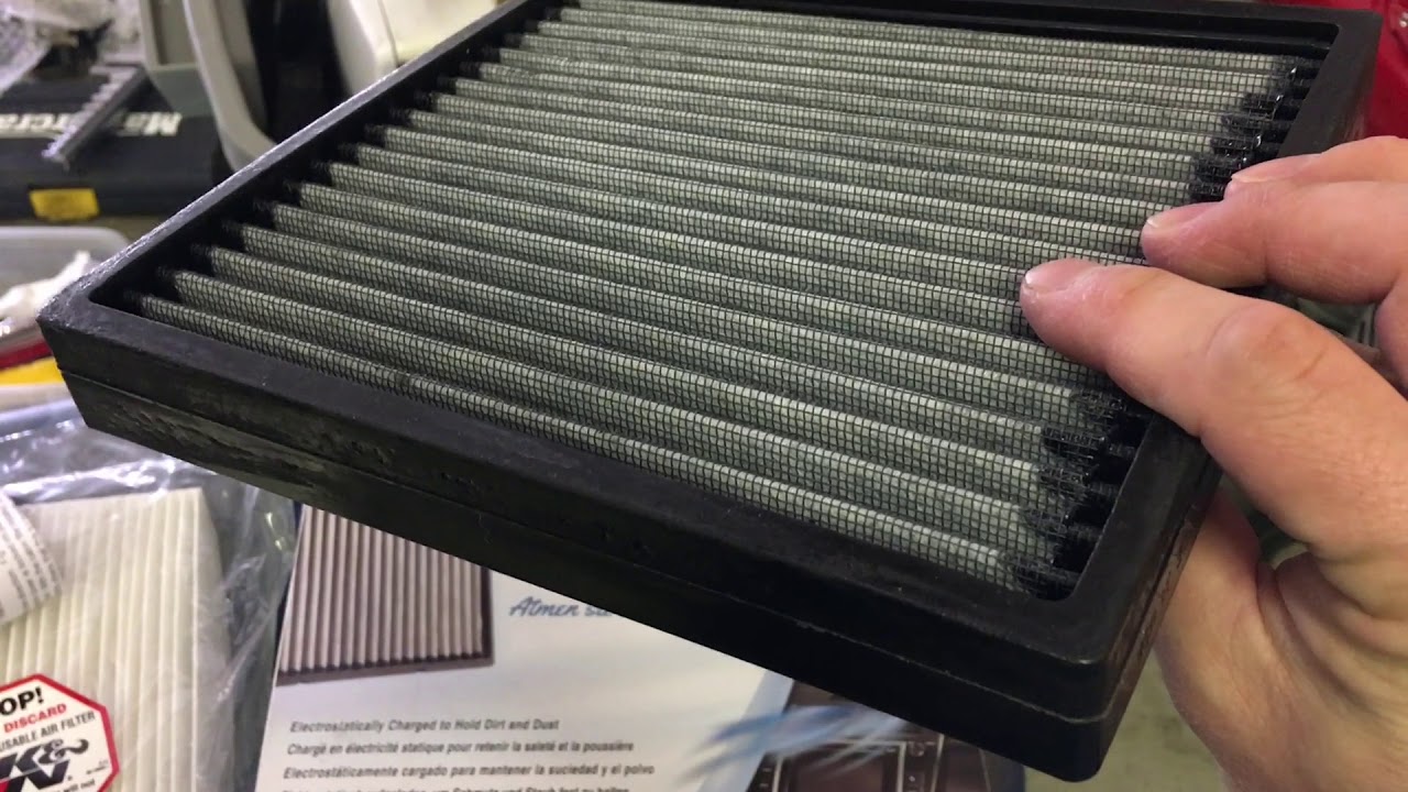 Toyota Tundra Cabin Air Filter Replacement with a Re-useable K&N Air Filter