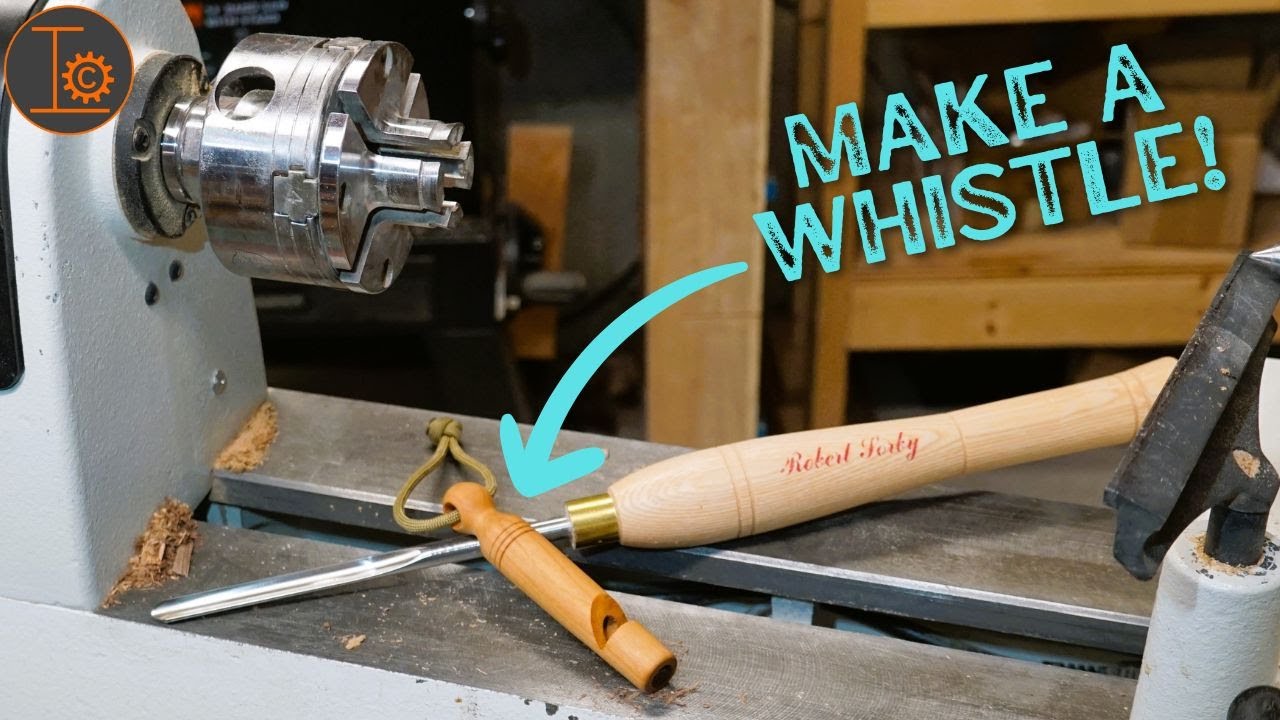 DIY: Make a Wood Whistle on Your Lathe