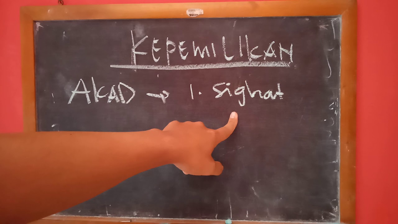 KEPEMILIKAN DALAM ISLAM (PART 1) MAPEL FIKIH KELAS X SEMESTER GENAP