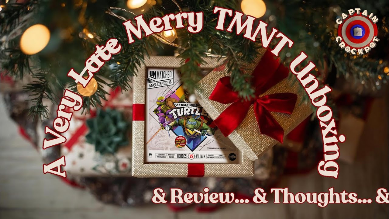 The l̶a̶t̶e̶s̶t̶ Merriest Unmatched TMNT Unboxing & Review & Thoughts &...