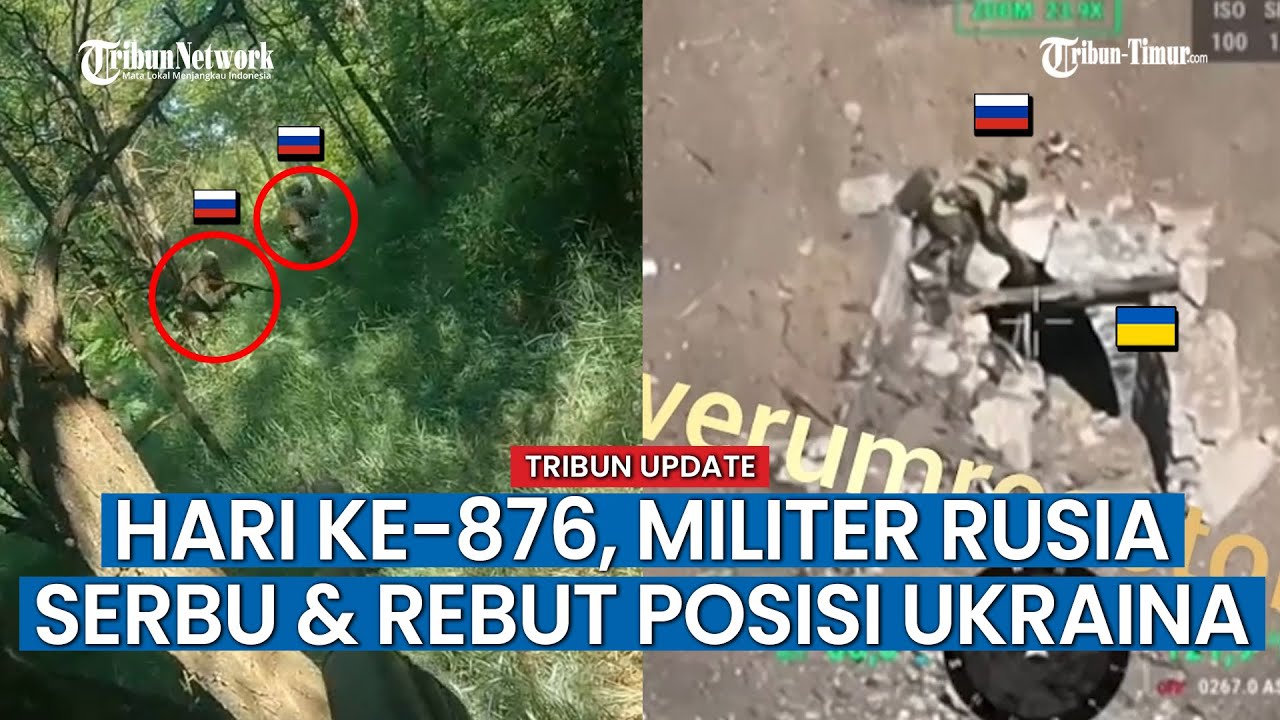 HARI KE-876 KONFLIK Rusia vs Ukraina, Pasukan Ukraina Mundur Dari Krynki usai 788 Tentaranya Hilang