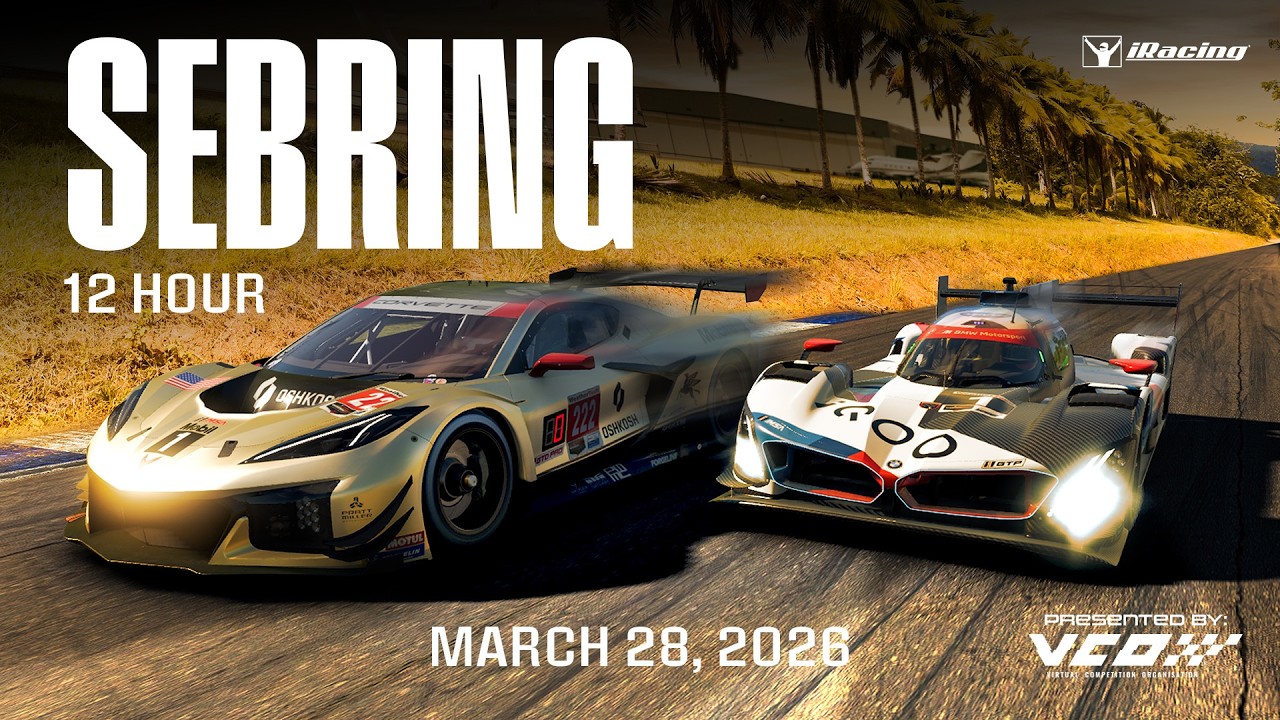 iRacing Sebring 12 Hour | Part 1