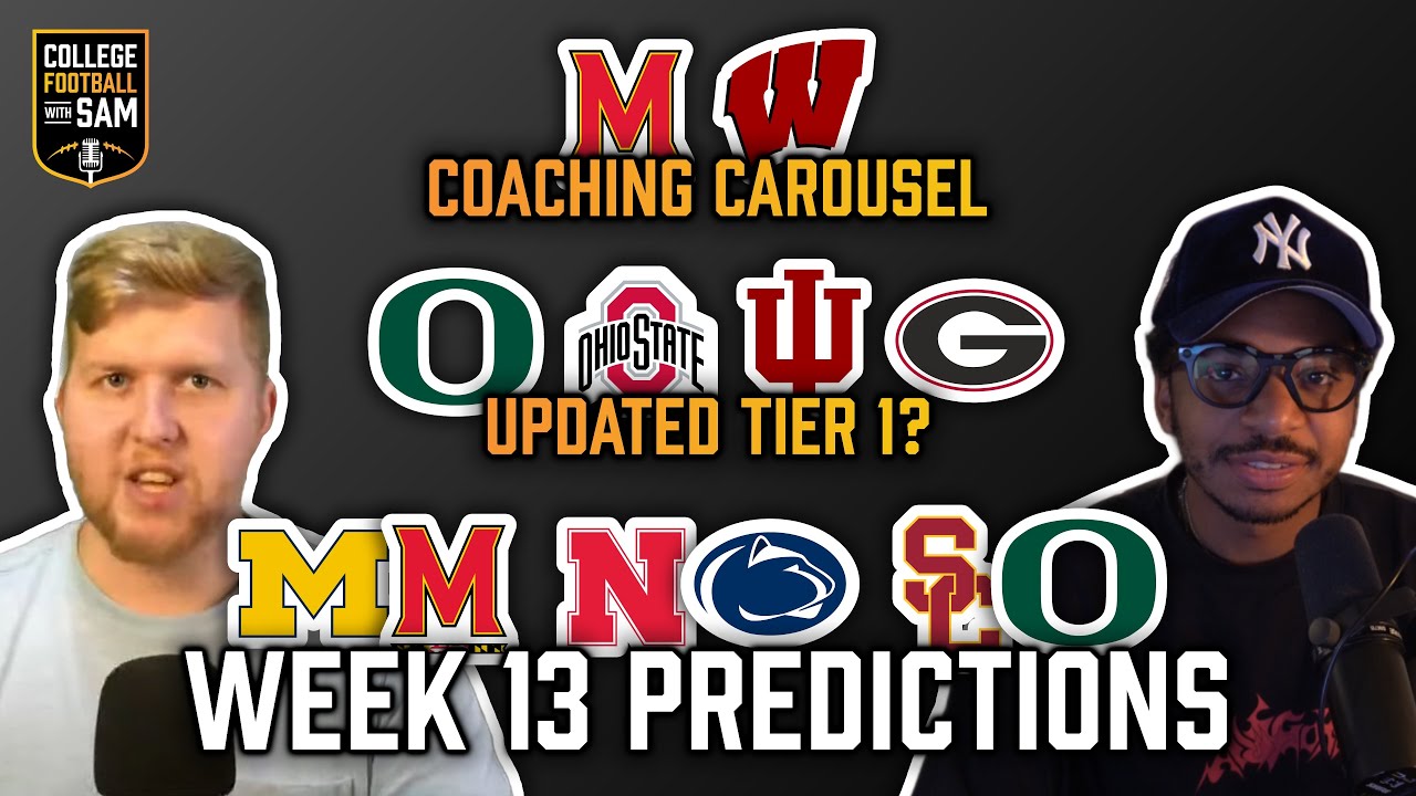 Week 13 Picks, Coaching Carousel, & CFP Discussion with Kris Drew