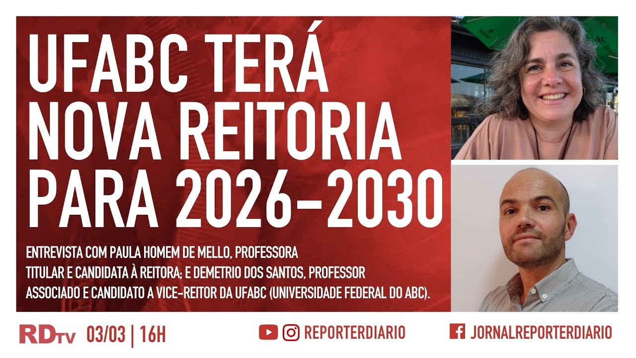 UFABC terá nova reitoria para 2026-2030