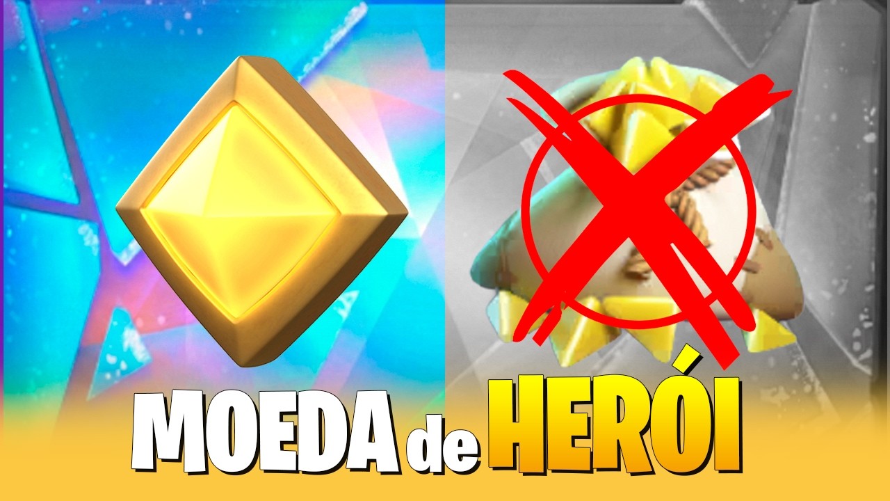 NOVA MOEDA de HERÓI é o FIM dos FRAGMENTOS no CLASH ROYALE?