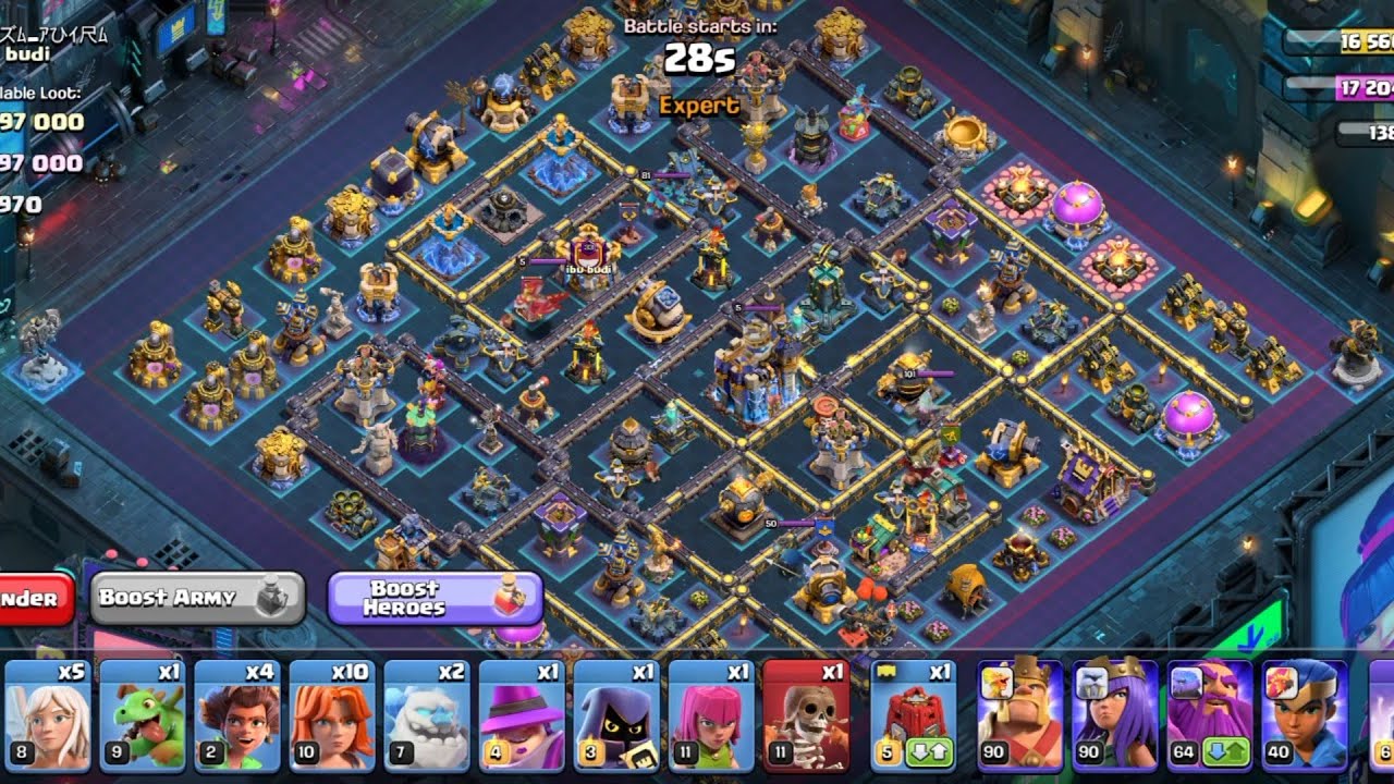 TH15 VS TH18 ATTACK STRATEGY