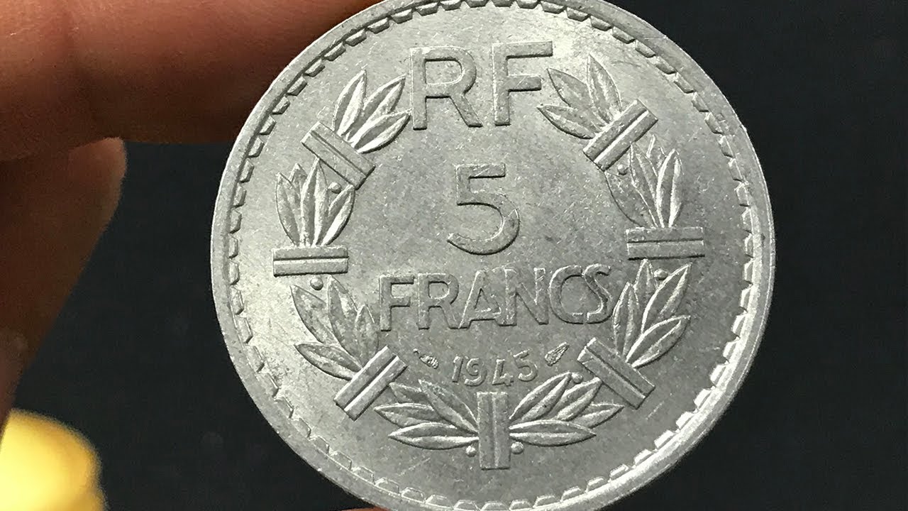 1945 France 5 Francs Coin &bull;&nbsp;Values, Information, Mintage, History, and More