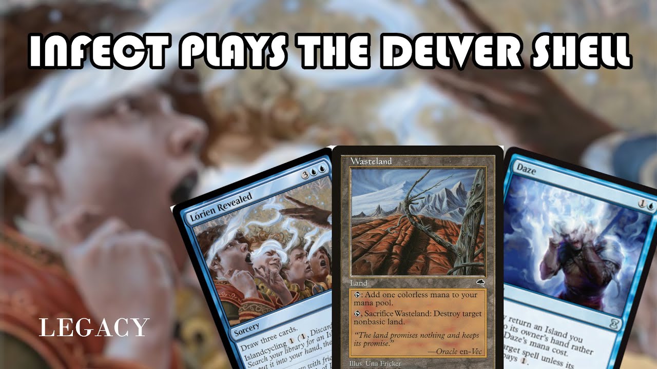 INFECT PLAYS THE DELVER SHELL! Things are about to get scary! | Infect | MTG | MTGO | Legacy