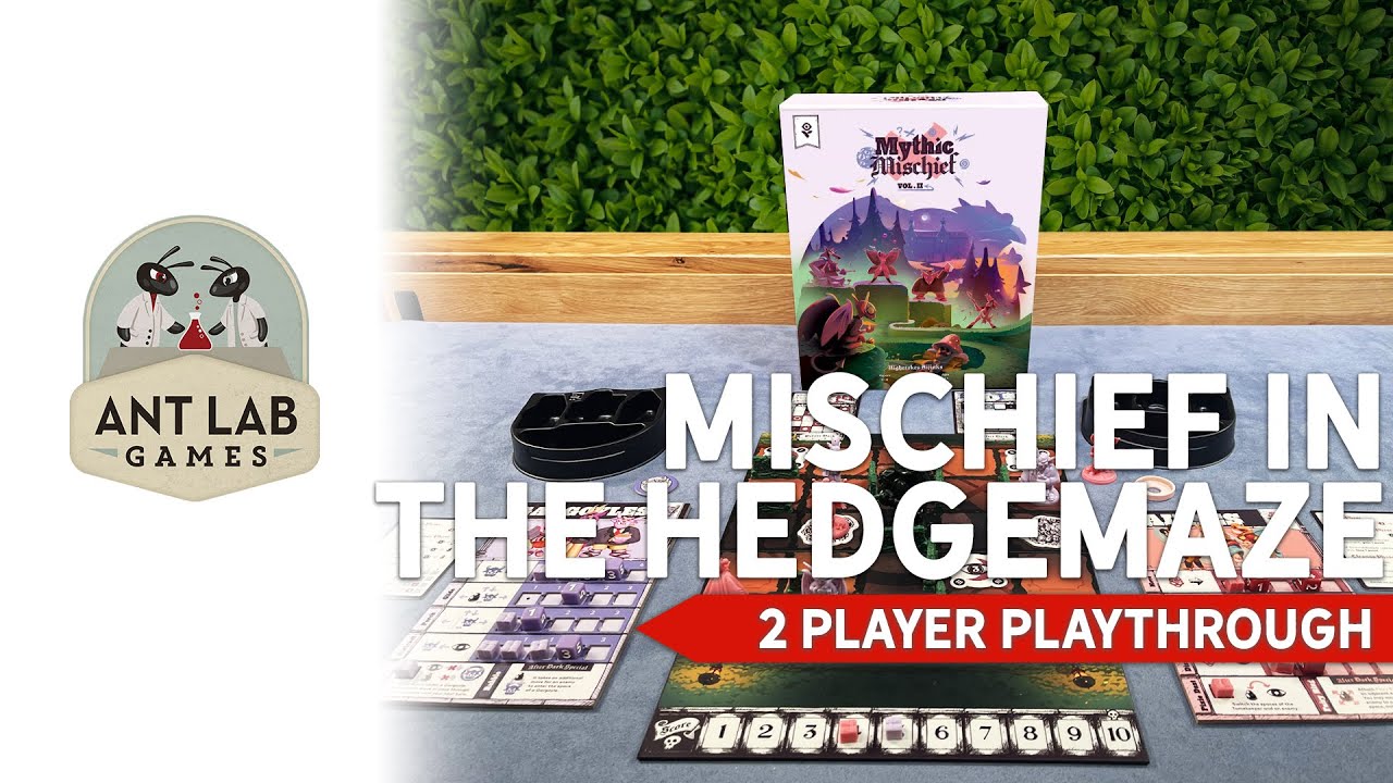 Mythic MIschief Volume II Board Game | Playthrough | Preview