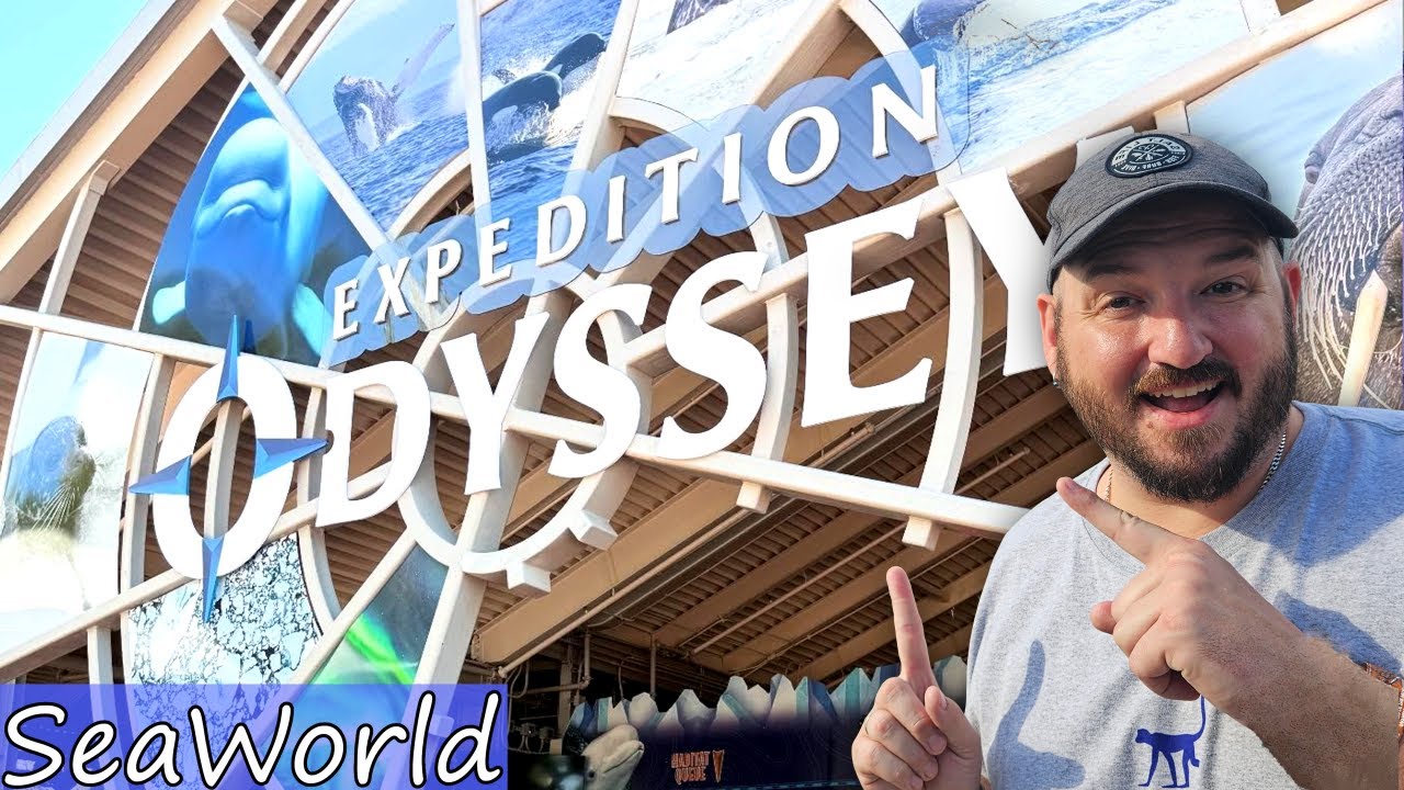 SeaWorld Orlando Just Got Cooler!  Expedition Odyssey SeaWorld Orlando's NEW Ride!
