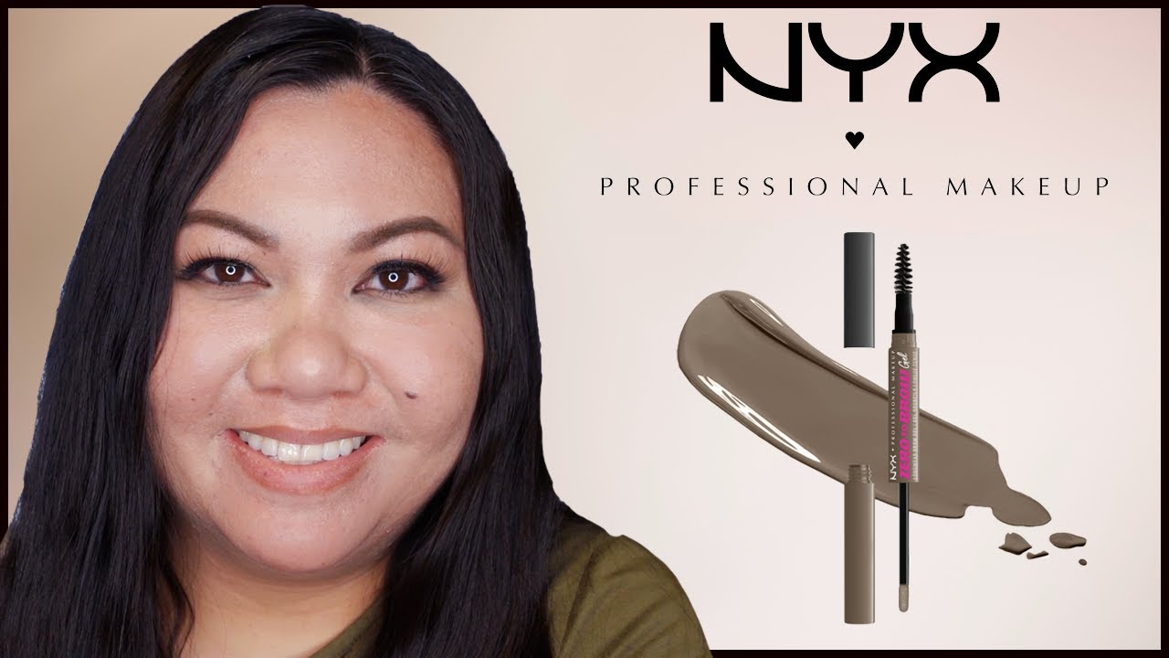 NYX Zero To Brow Longwear Eyebrow Gel Chocolate Review BEFORE You Buy |