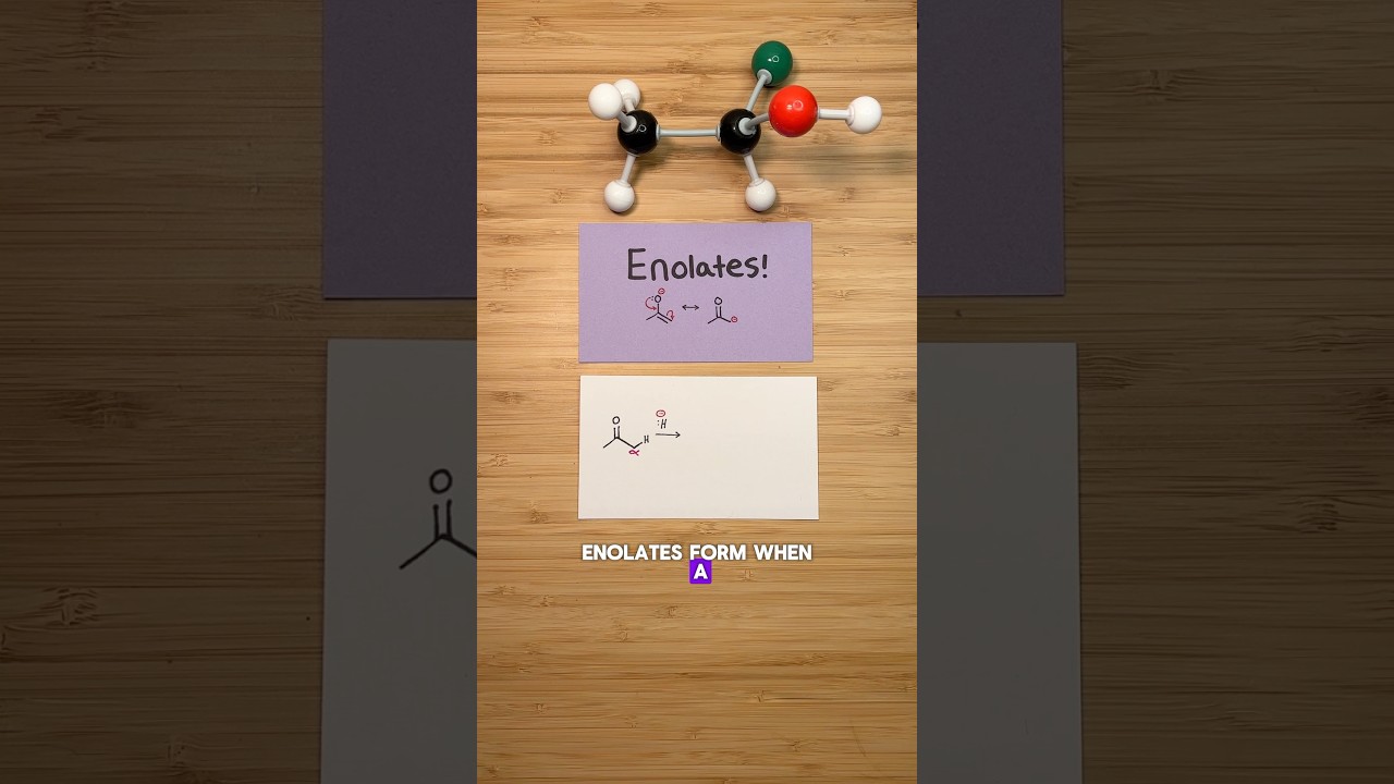 Enolates!