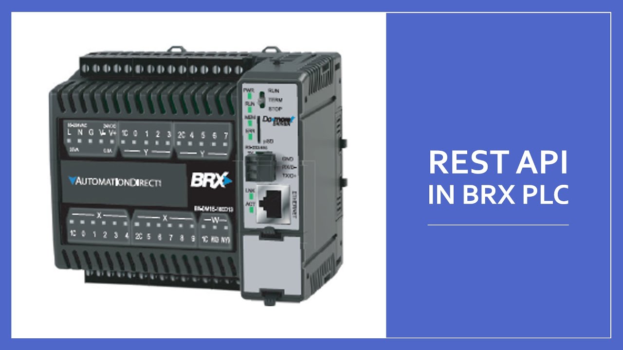 REST API With BRX PLC