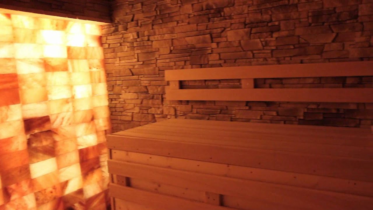 Salzkristall Sauna