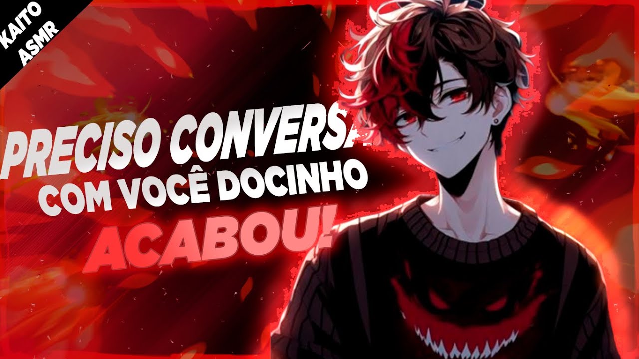 ASMR namorado streamer te trola em live dizendo que quer terminar [ROLEPLAY]