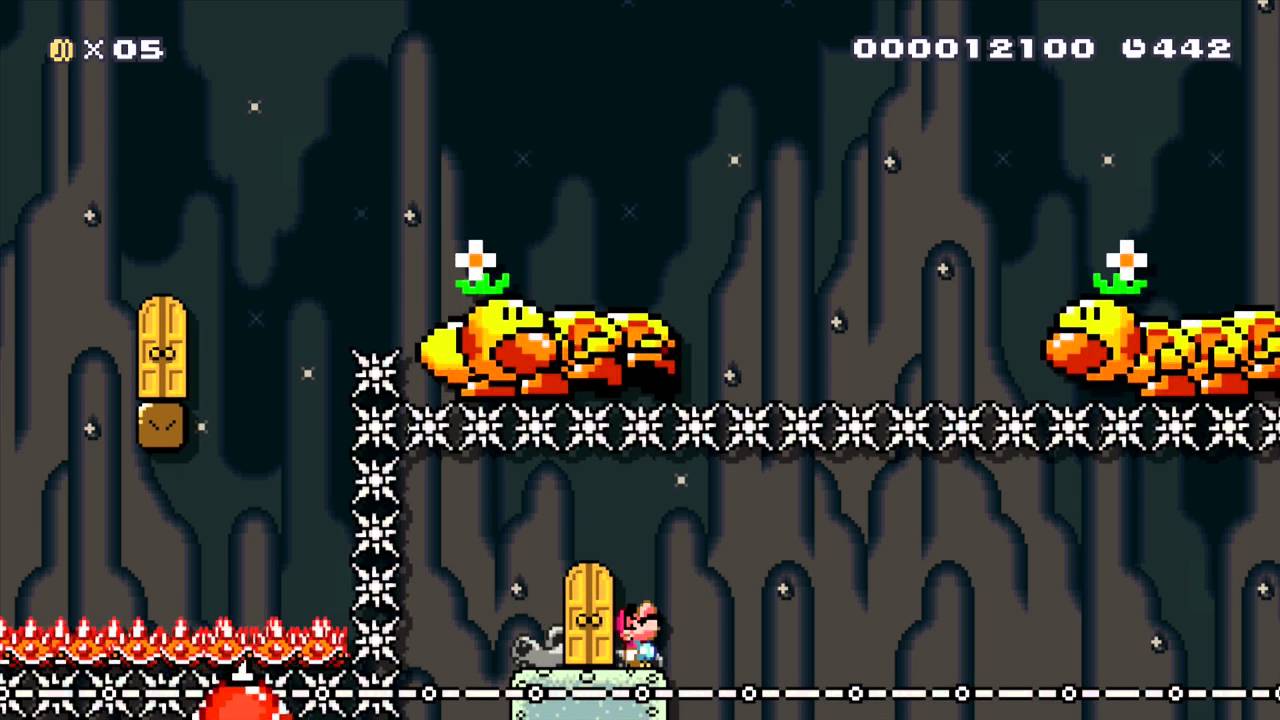 SpinJump Graveyard (Hard): Beating Super Mario Maker's Unbeaten Levels!