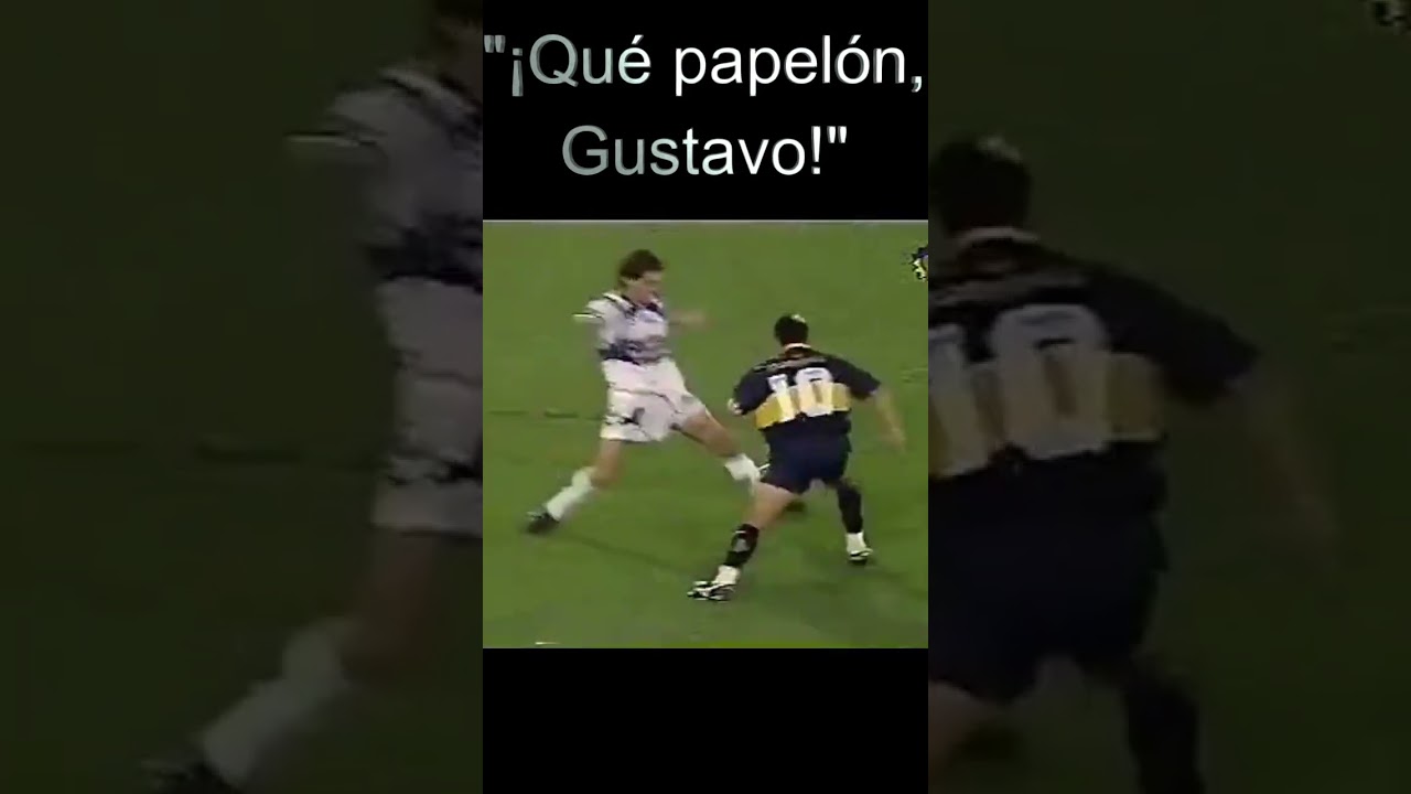 Maradona vs Gustavo Barros Schelotto  #maradonaeterno #maradona #maradonaskills #futbol #gol #diego
