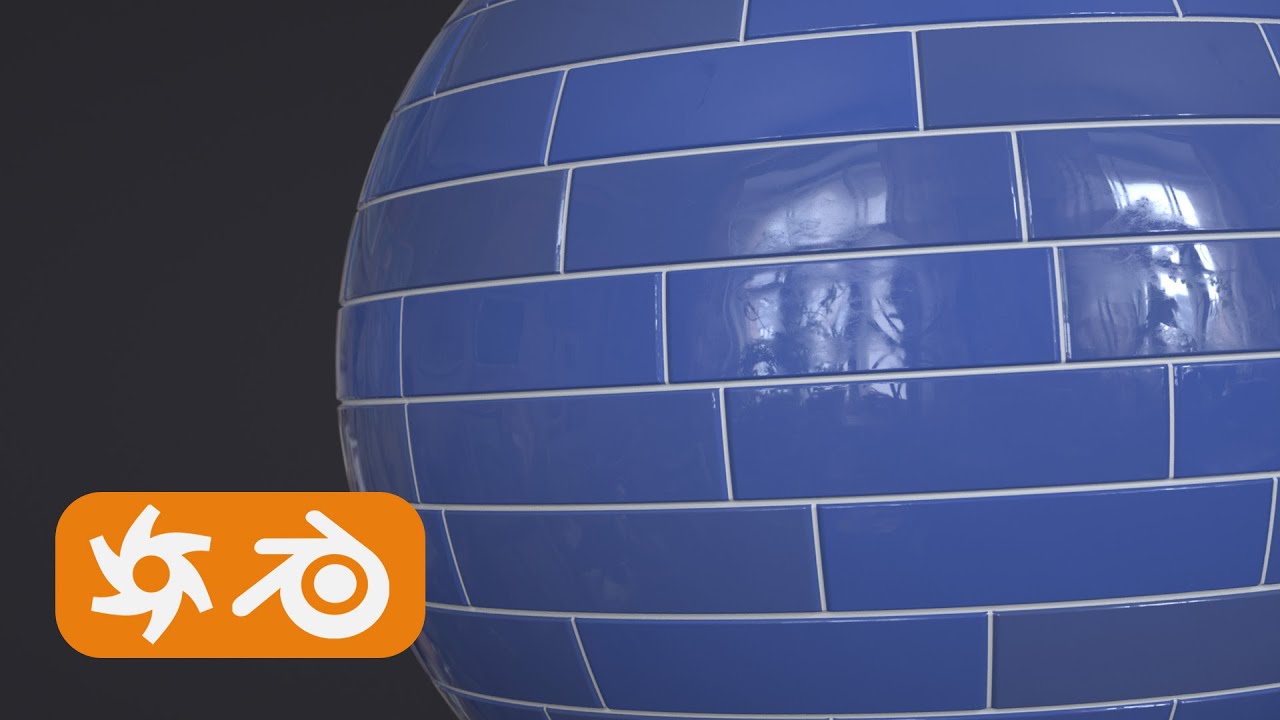 Procedural Tiles Material | Blender & Octane Tutorial