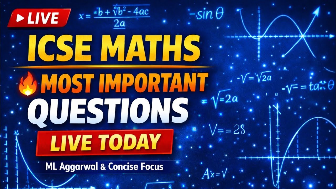 Most expected ICSE BOARD question
