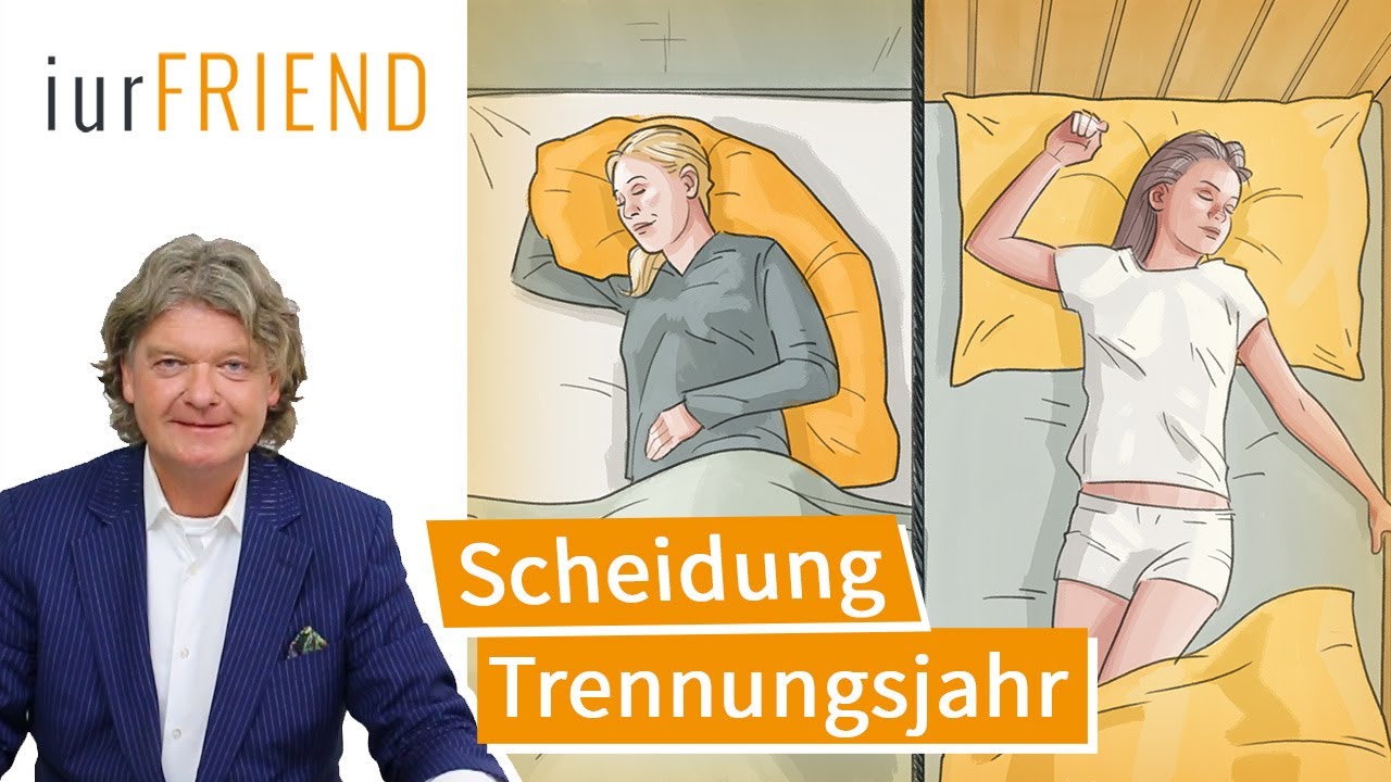 Scheidung & Trennung: Warum gibt es das Trennungsjahr?