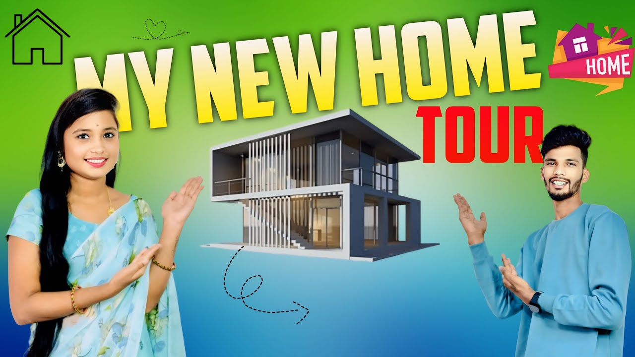 MY NEW HOME TOUR 🏠🚘MY JOURNEY IS VERY BEAUTIFUL 😻🥰👀🫂🥳 