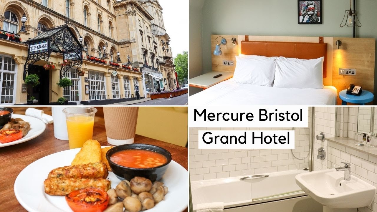 Tour of Bristol Grand Hotel By Sunday: Standard Double Room & Breakfast | Bristol City Break
