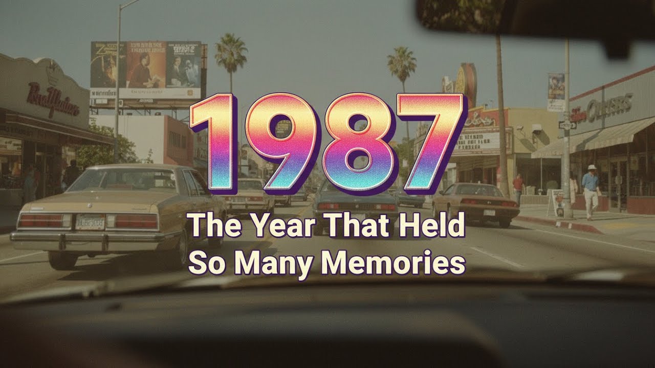 BACK TO 1987 &mdash; The Year That Held So Many Memories // 80s Nostalgia Chillwave Vaporwave Mix