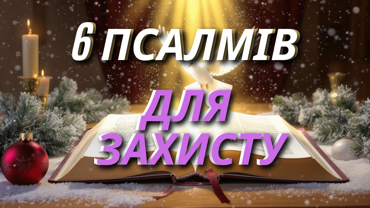 Тривога стискає серце? ✝️ Псалми на надію, мир і Божий захист