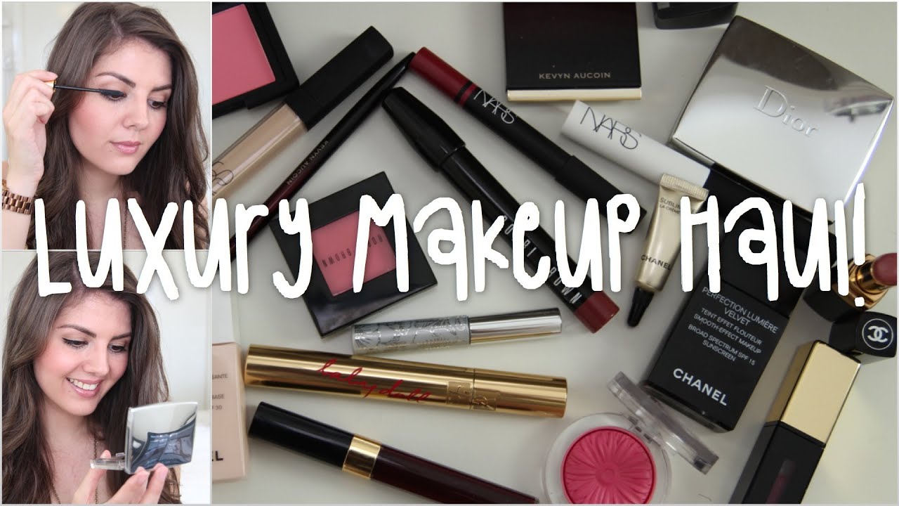 High-end Makeup Haul! | Rachael Jade | USA Holiday Hauls